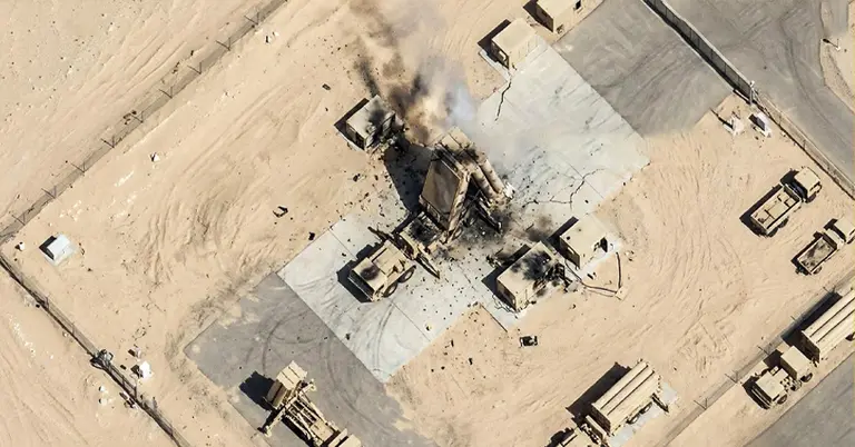 ধ্বংস হওয়া এন/টিপিওয়াই-২ রাডার সিসটেম